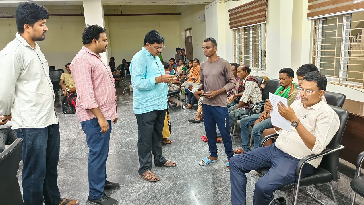 shocking abuse in tirupati 50 odisha workers assaulted by brick kiln owner rescued by police