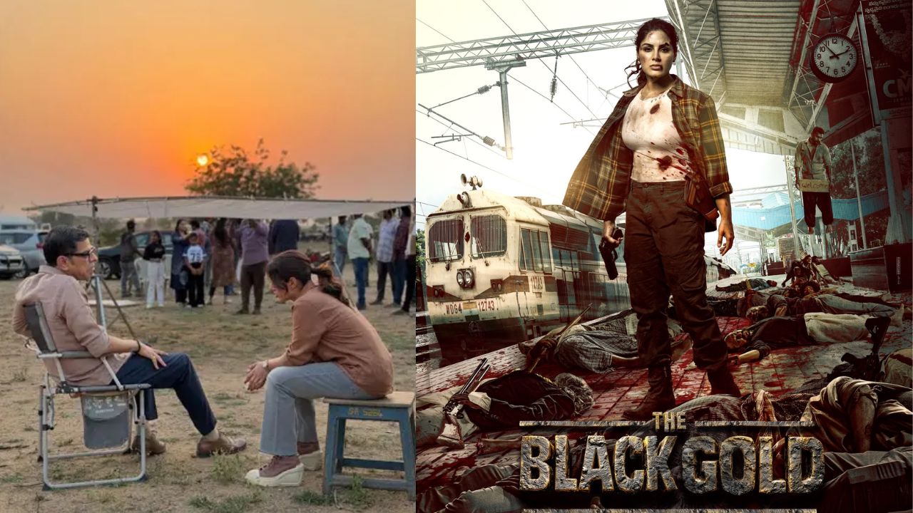 samyuktha menon black gold movie mancherial shooting struggles