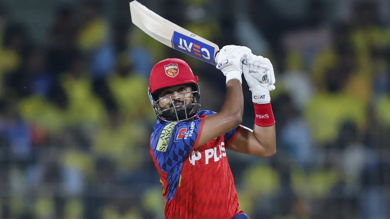 shreyas iyer fined rs 24 lakh for slow over rate in csk vs pbks match at chennai faces suspension risk