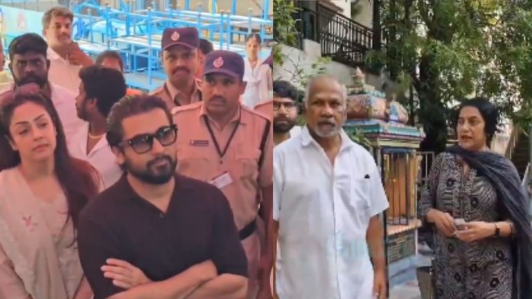 Tamil Nadu Elections 2026: ఓటు హక్కు వినియోగించుకున్న సూర్య-జ్యోతిక జంట!