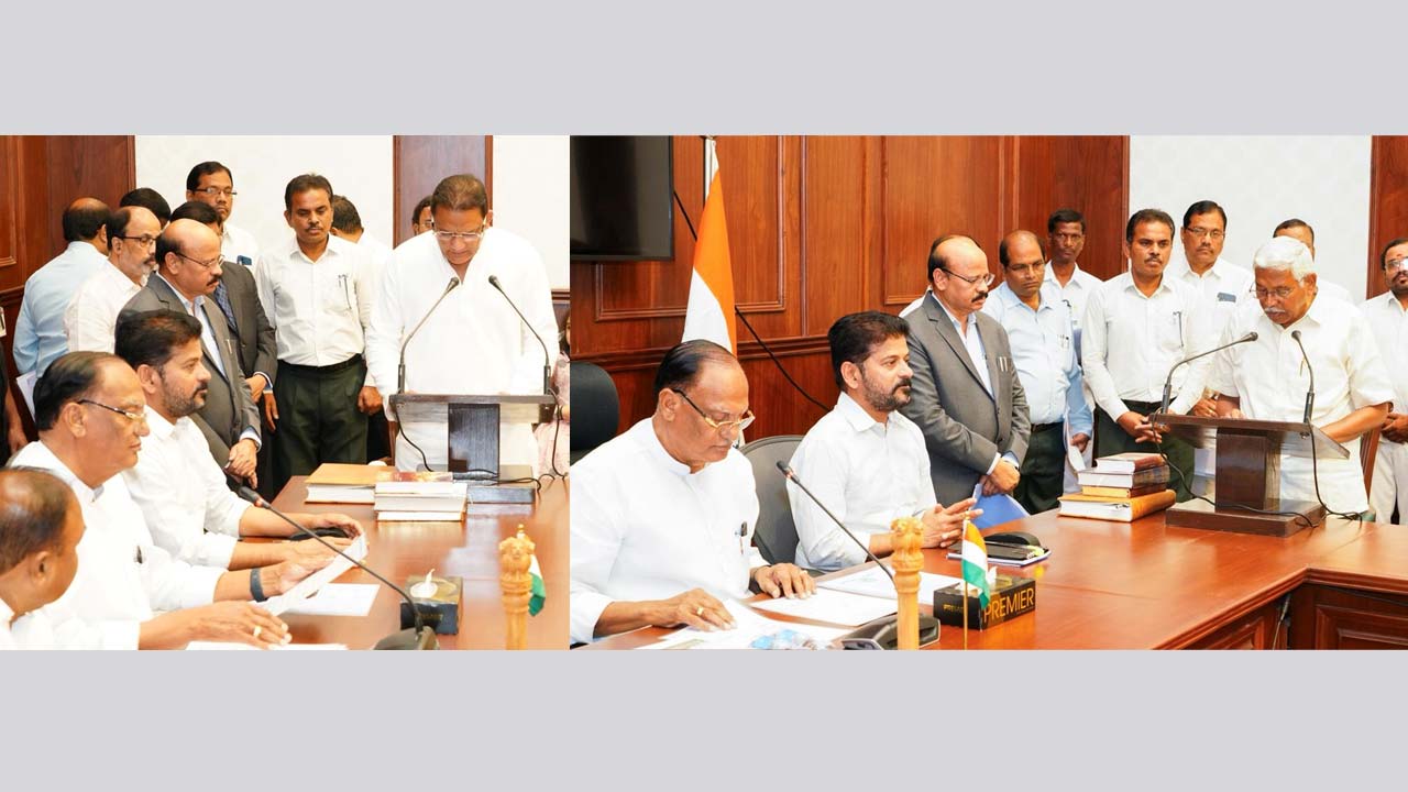 azharuddin kodandaram sworn in as telangana legislative council members
