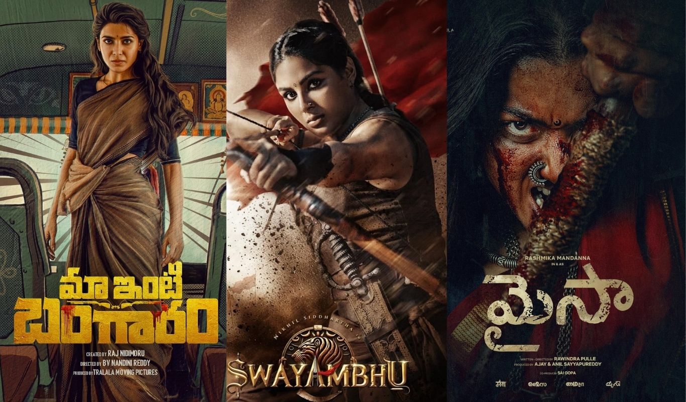 samantha rashmika samyuktha in beast mode real stunts no dups