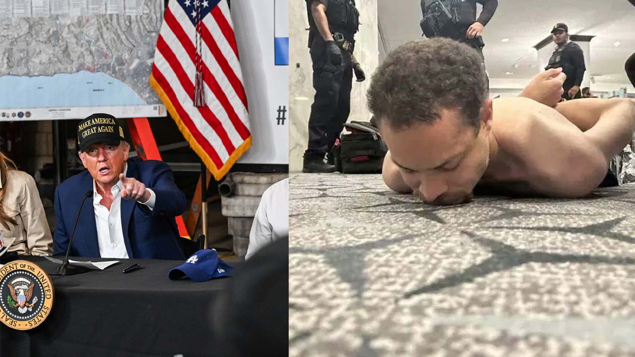 trump reacts shooter manifesto reporter clash whcd incident cole allen