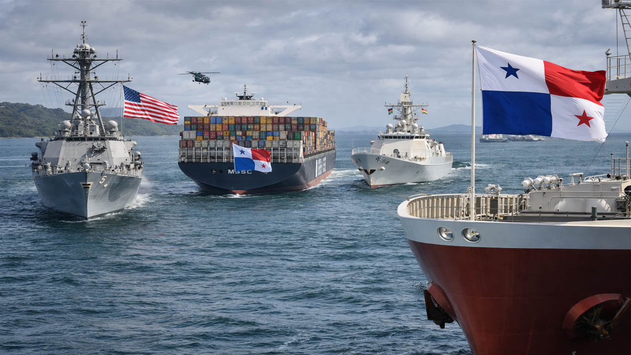 us china tensions panama flag ships blocked trade supply chain impact