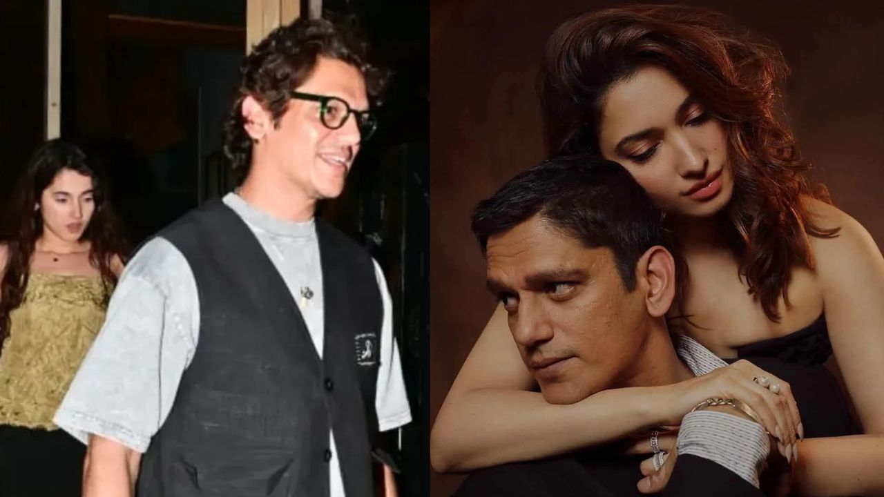 vijay varma dating jawan actress aaliyah qureishi dinner date viral video