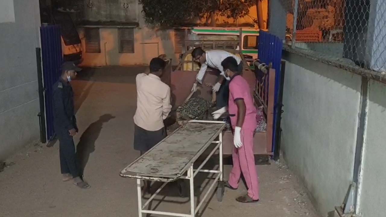 bus hits ambulance patient and driver killed