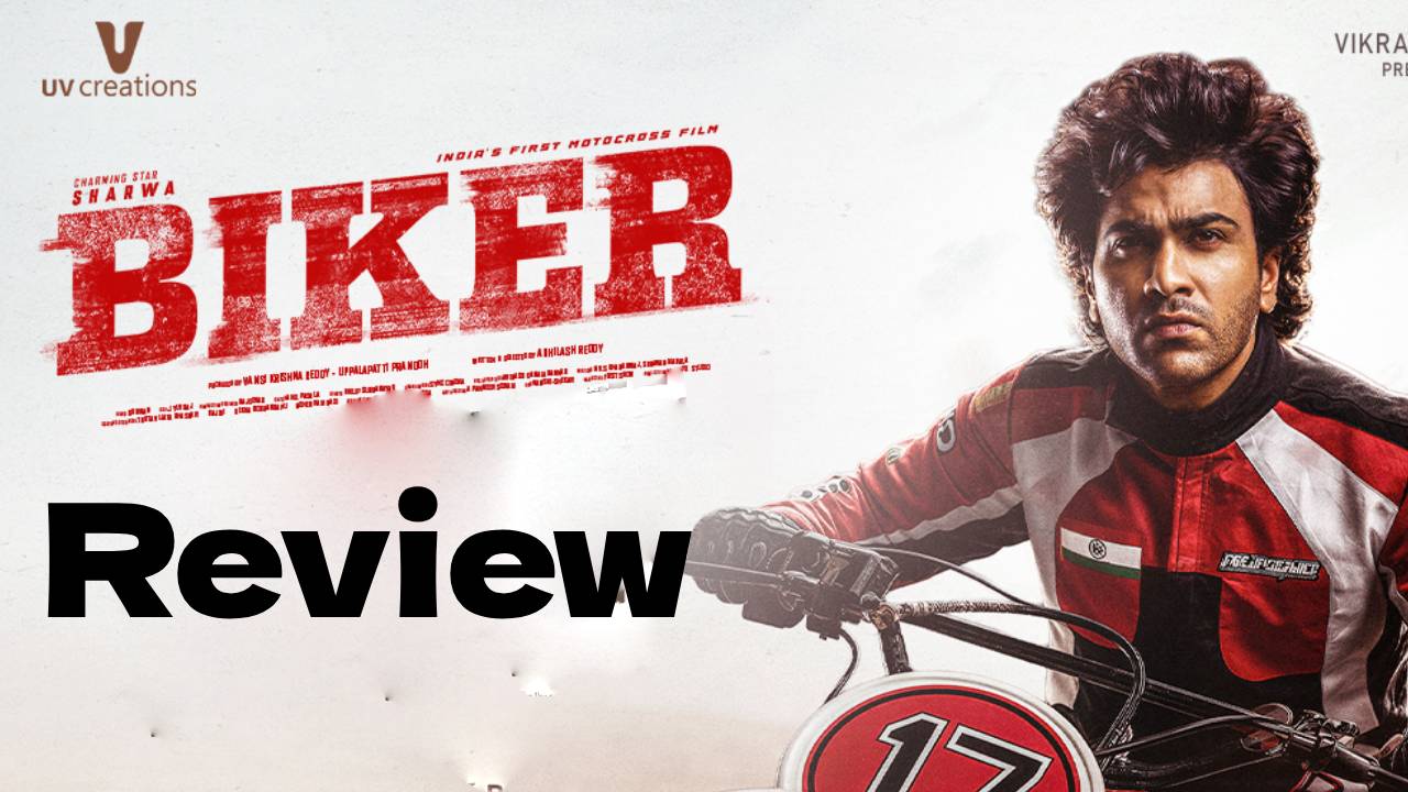 sharwanand biker movie review rating motocross telugu film
