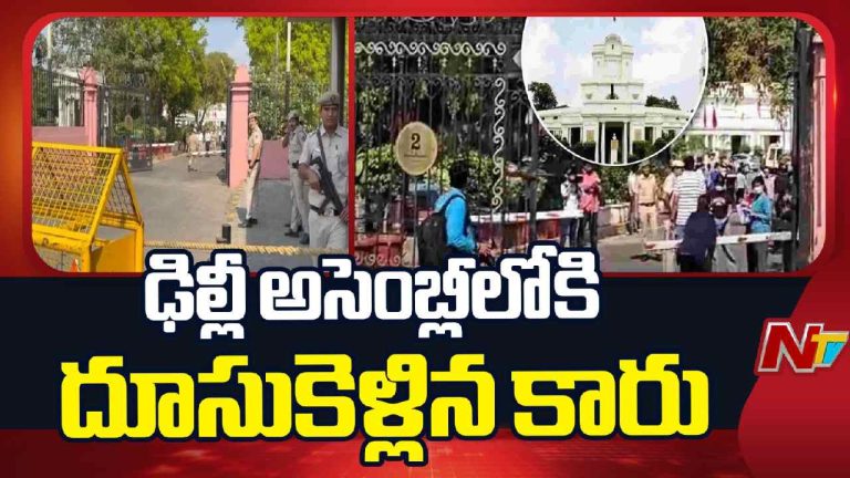 Delhi: ఢిల్లీ అసెంబ్లీ గేట్లు బద్దలుకొట్టి, దూసుకెళ్లిన కారు.. అతిపెద్ద భద్రతా వైఫల్యం..