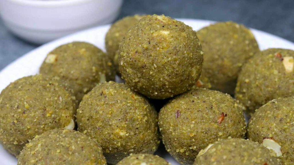 Green Moongal Laddu