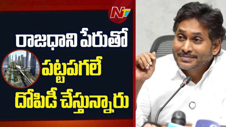 YS Jagan : అమరావతి తీర్మానం ఒక పెద్ద డ్రామా.. బాబు దృష్టి అంతా దోపిడీ పైనే