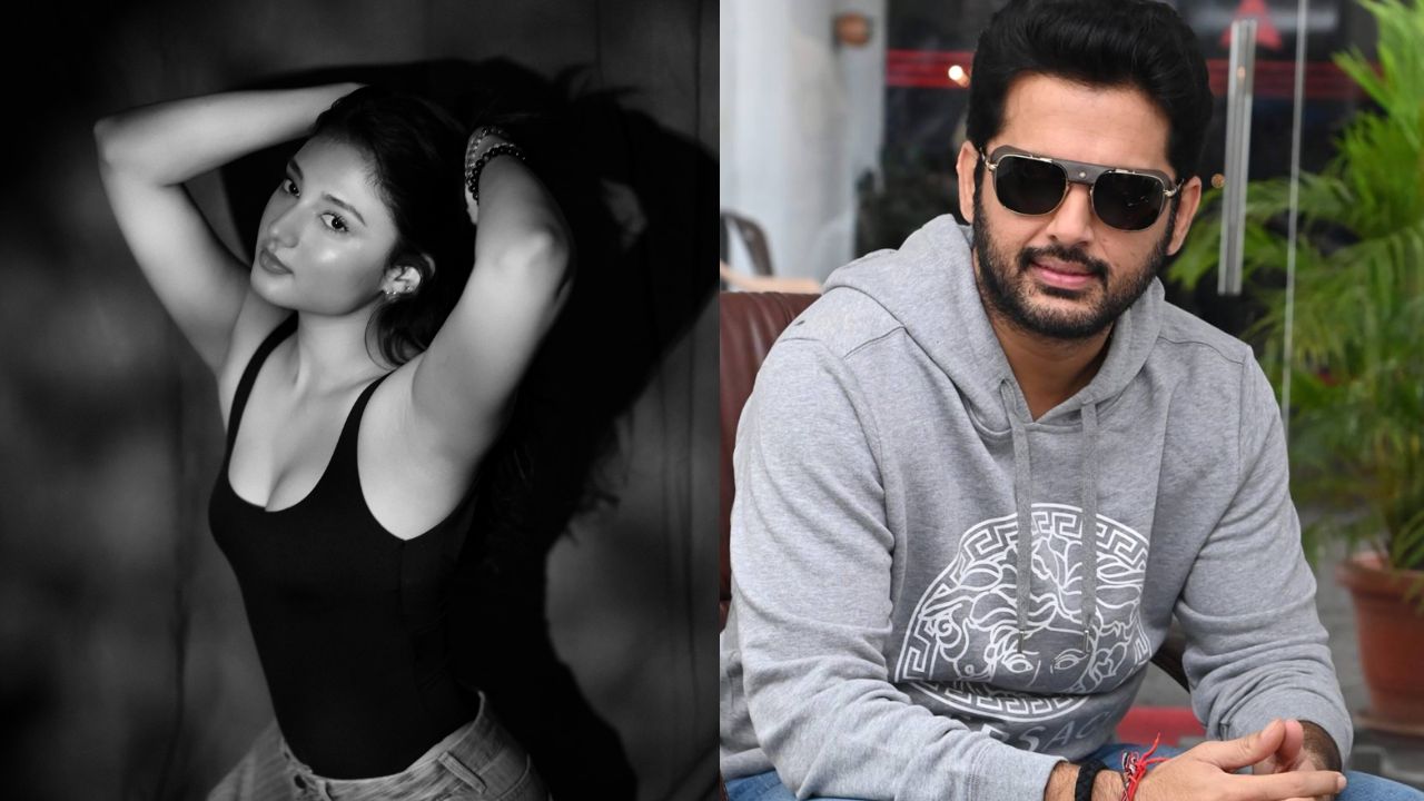 nithiin sitara entertainments new movie heroine rithika nayak update
