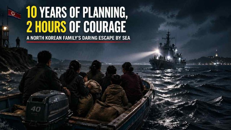 North Korea: 10 ఏళ్ల ప్లానింగ్, 2 గంటల్లో ఎస్కేప్.. ఉత్తర కొరియా నుంచి కుటుంబం పరార్..