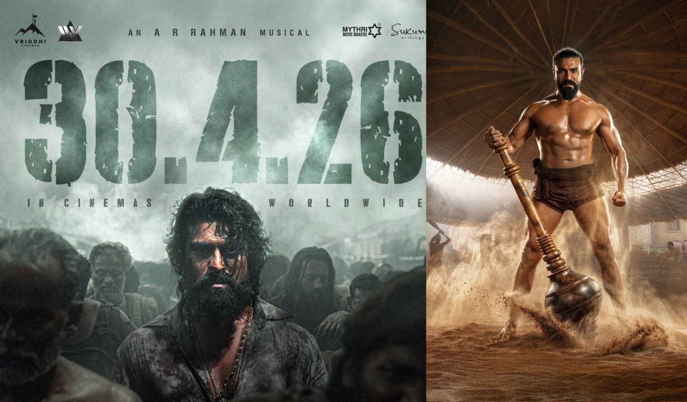 ram charans peddhi release fixed on april 30th bookings open