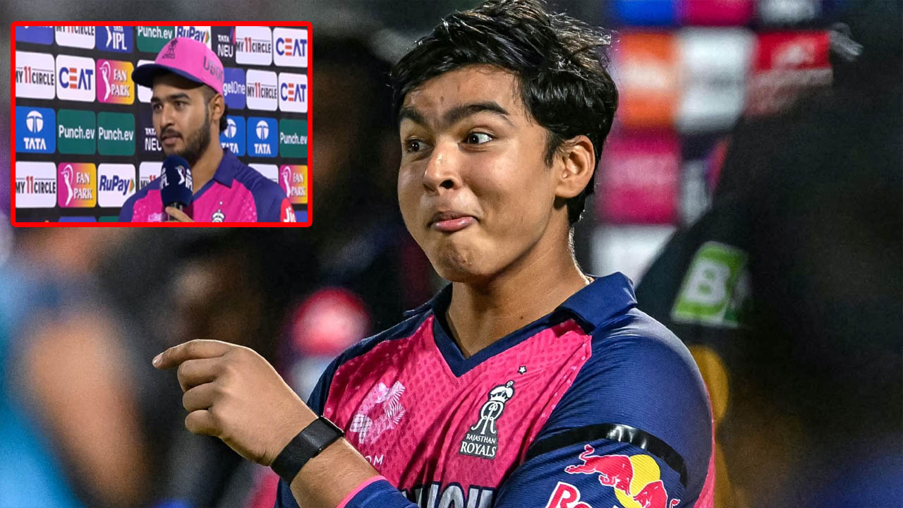 vaibhav sooryavanshi orange cap riyan parag comments rr vs rcb ipl 2026