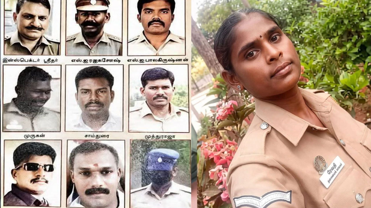 sathankulam custodial death case 9 policemen death sentence revathi role
