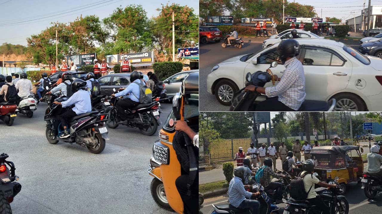 IT Employees: ఐటీ కారిడార్‌లో ట్రాఫిక్ కష్టాలకు ‘షేరింగ్’ తోనే చెక్.. మాదాపూర్ పోలీసుల సర్వేలో ఆసక్తికర అంశాలు