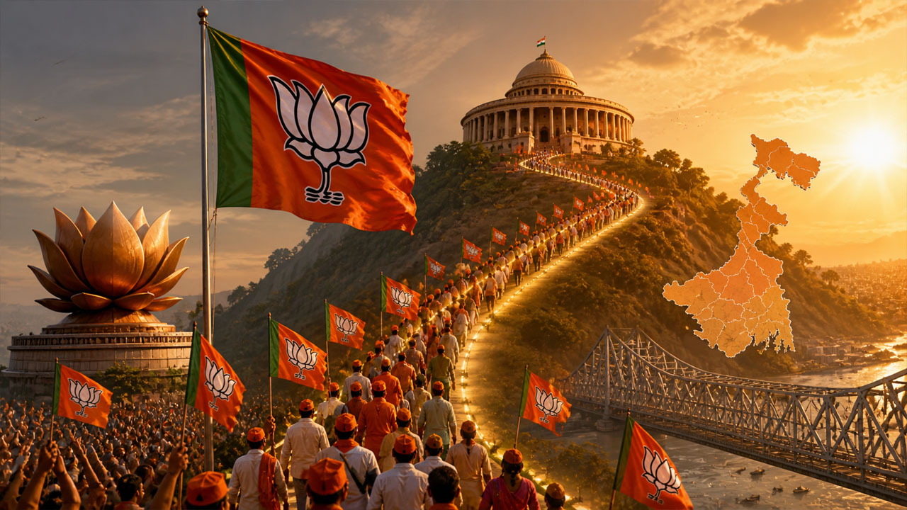 BJP Journey In West Bengal: లేఫ్ట్ TO రైట్.. బెంగాల్‌లో కమల వికాసం?.. 1952 నుంచి 2026 వరకు బీజేపీ ప్రయాణం..