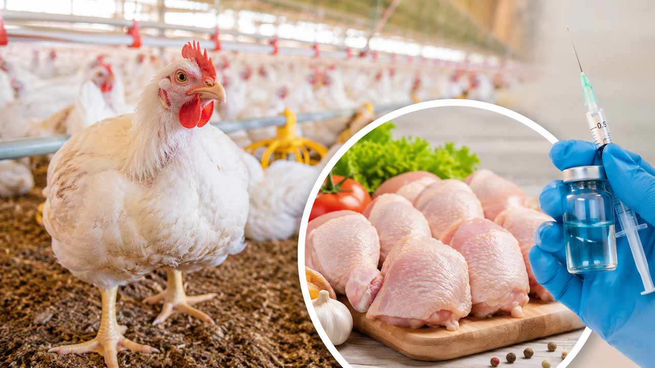 do broiler chickens receive hormones facts behind fast growth explained