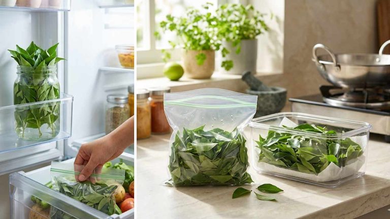 Curry Leaves Storage Tips: ఈ సులభమైన చిట్కా.. కరివేపాకు నెలల తరబడి తాజాగా ఉంటుంది..!