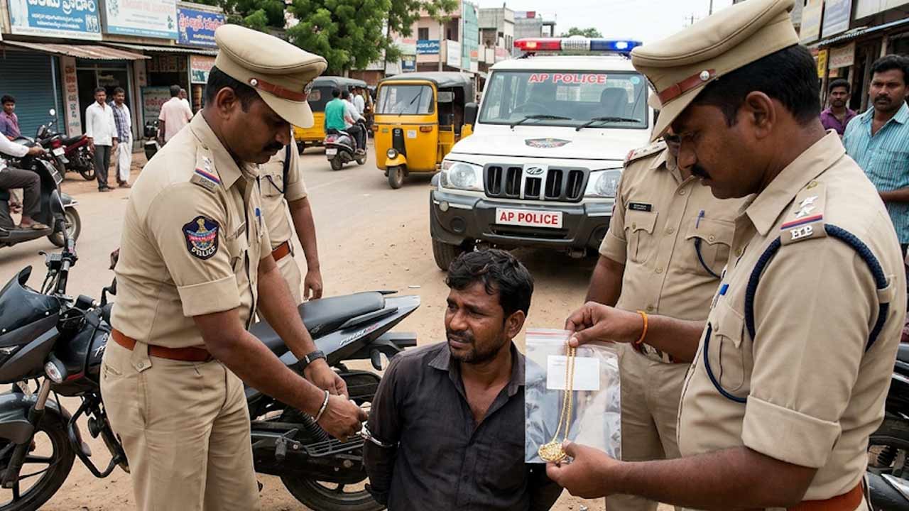 ap govt employee turns chain snatcher after %e2%82%b940 lakh stock market loss