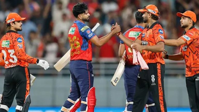 SRH: విధ్వంసం స్పష్టించిన కాటేరమ్మ కొడుకులు.. టాప్ లోకి దూసుకెళ్లిన హైదరాబాద్.. పలు రికార్టులు బద్దలు..