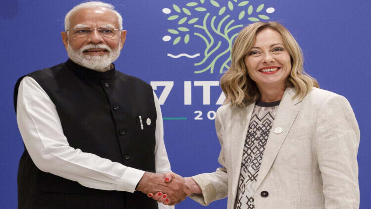 pm modi departs norway for italy to meet giorgia meloni during five nation tour
