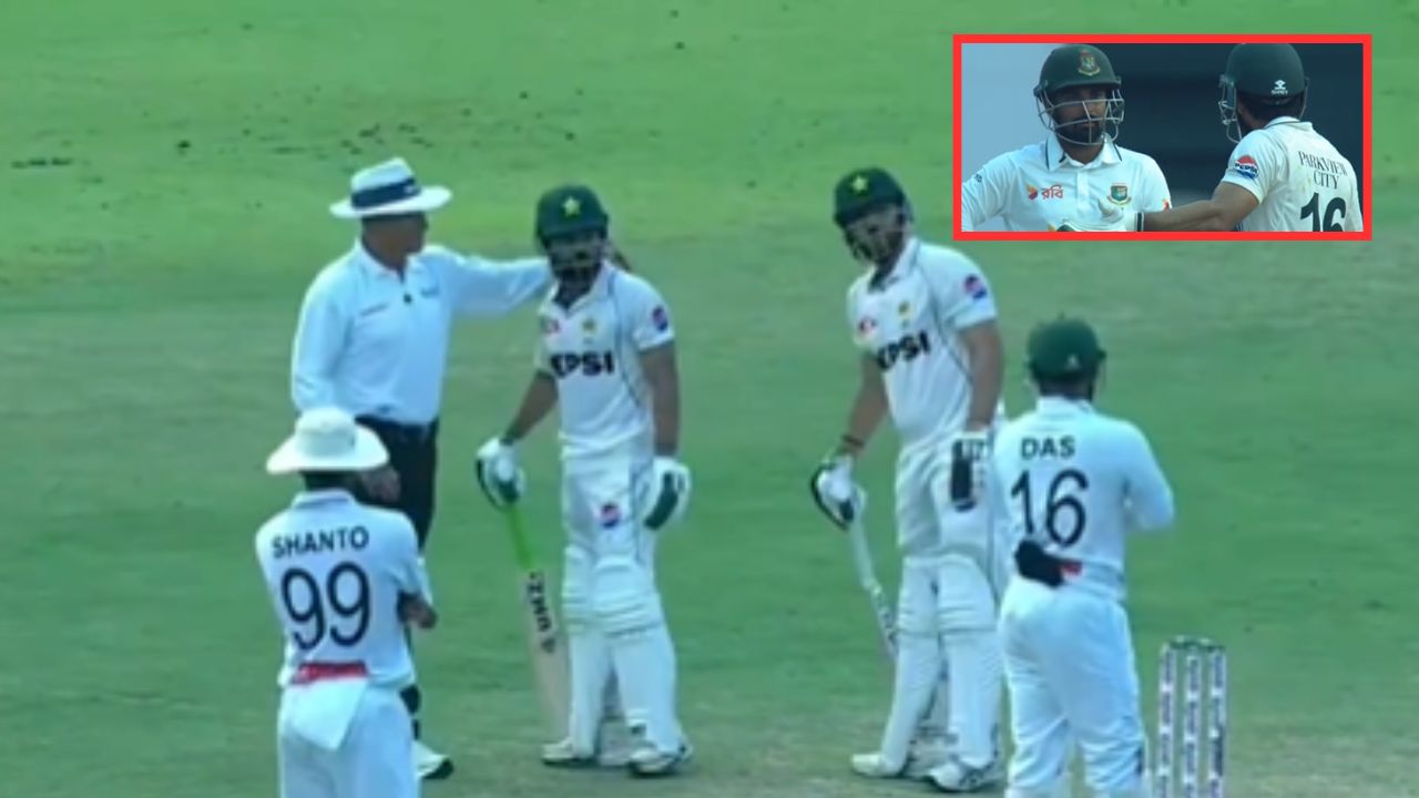 Mohammad Rizwan – Litton Das: అరె బాబు కొట్టేసుకుంటారా ఏంటి.? పాక్ – బంగ్లా ఆటగాళ్ల మధ్య మాటల యుద్ధం..
