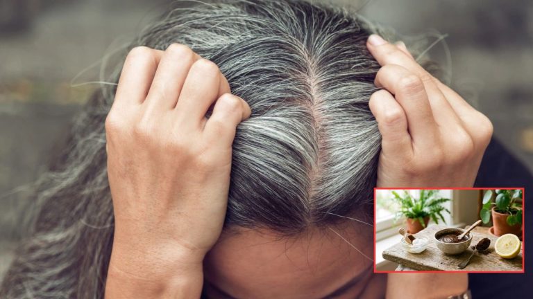 Natural Home Remedy: తెల్ల జుట్టుకు సింపుల్ “హోమ్ రెమిడీ”.. ఆ మూడు పదార్థాలతో ఉంటే చాలు.. నేచురల్‌గా హెయిర్ కలర్ రెడీ.!
