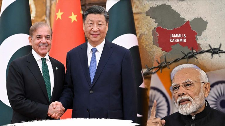 Pakistan-China: జిన్‌పింగ్‌తో షెహబాజ్ షరీఫ్ భేటీ.. కాశ్మీర్‌పై కవ్వింపులు.. మండిపడ్డ భారత్