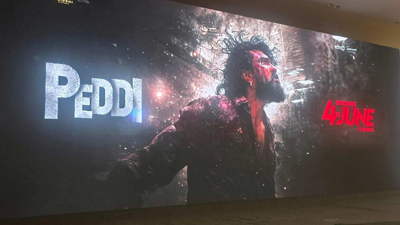 ram charan peddi movie new release date june 4