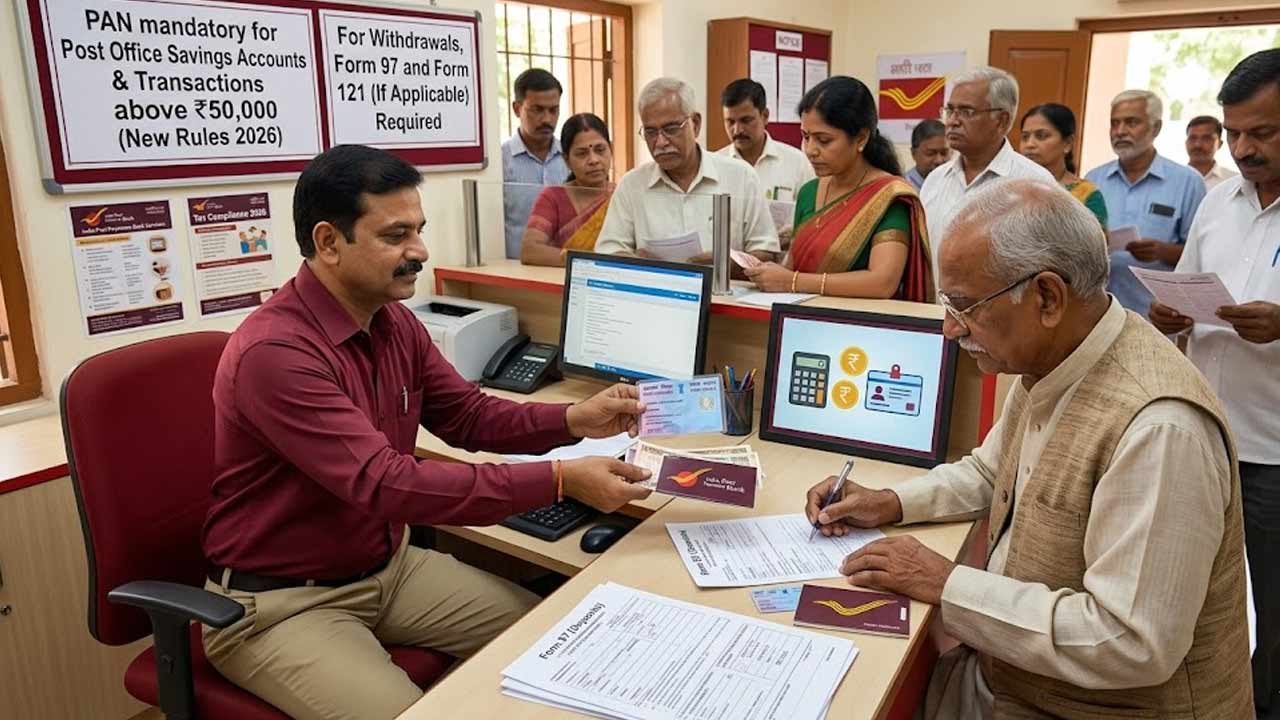 Post Office New Rules 2026: మారిన పోస్టాఫీసు రూల్స్‌.. పాన్‌ తప్పనిసరి.. లేకపోతే ఒక్కటే మార్గం..!