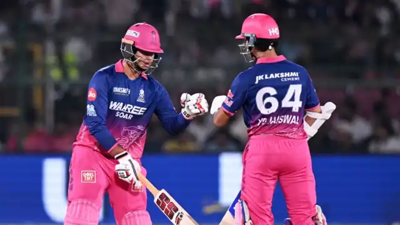 rr highest 10 over score fastest 200 ipl playoffs record vs srh