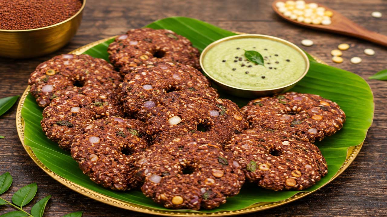Crispy Ragi Vada: ఆరోగ్యానికి ఆరోగ్యం.. రుచికి రుచి! రాగి పిండితో సింపుల్‌గా కరకరలాడే వడలు