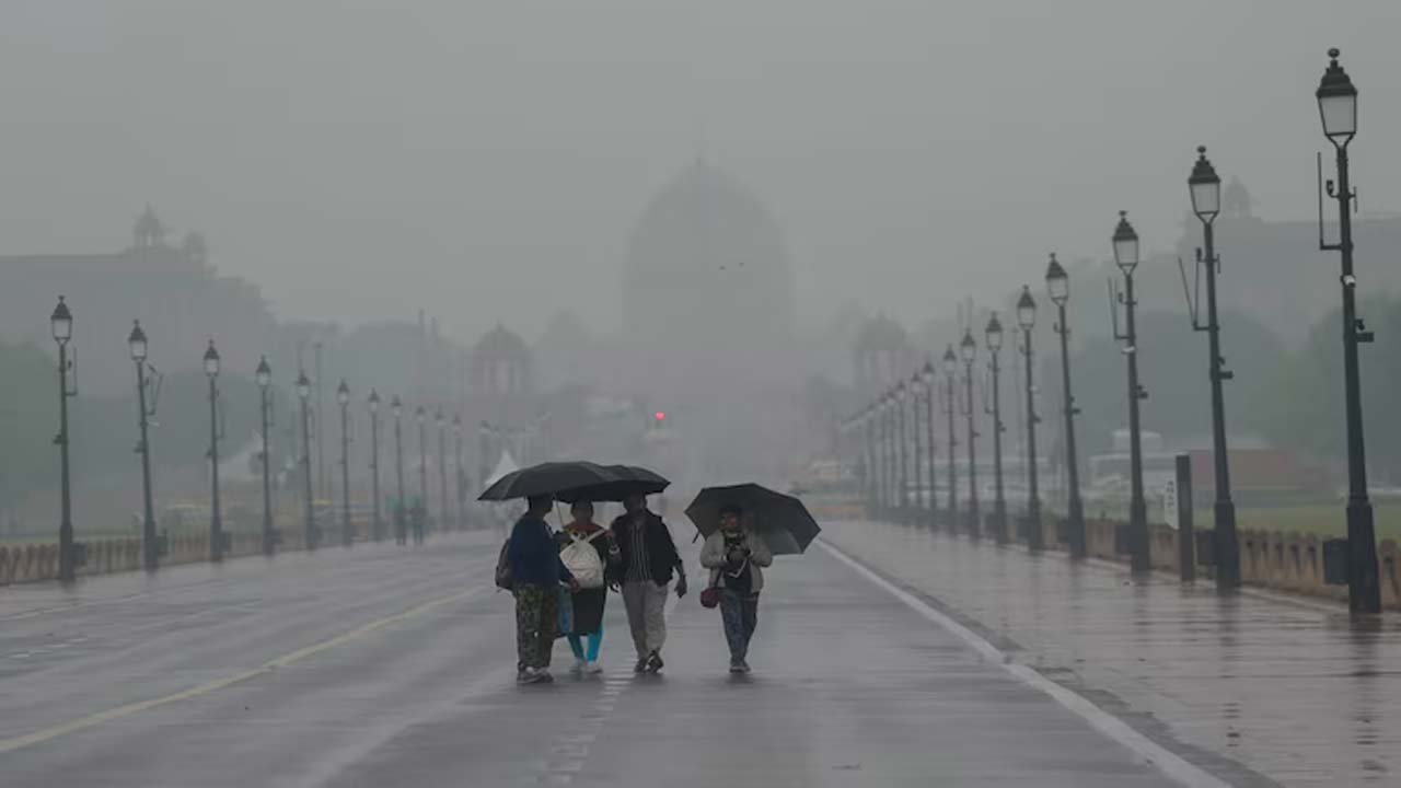 Delhi Rain: ఢిల్లీలో భారీ వర్షం.. విమాన రాకపోకలకు అంతరాయం