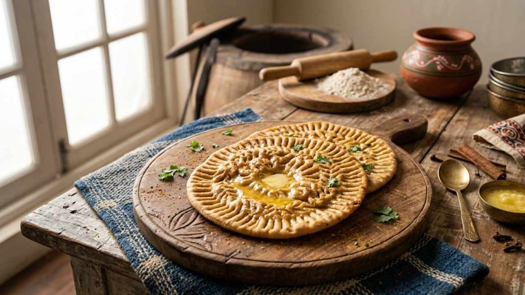 Rajasthani Khoba Roti Recip