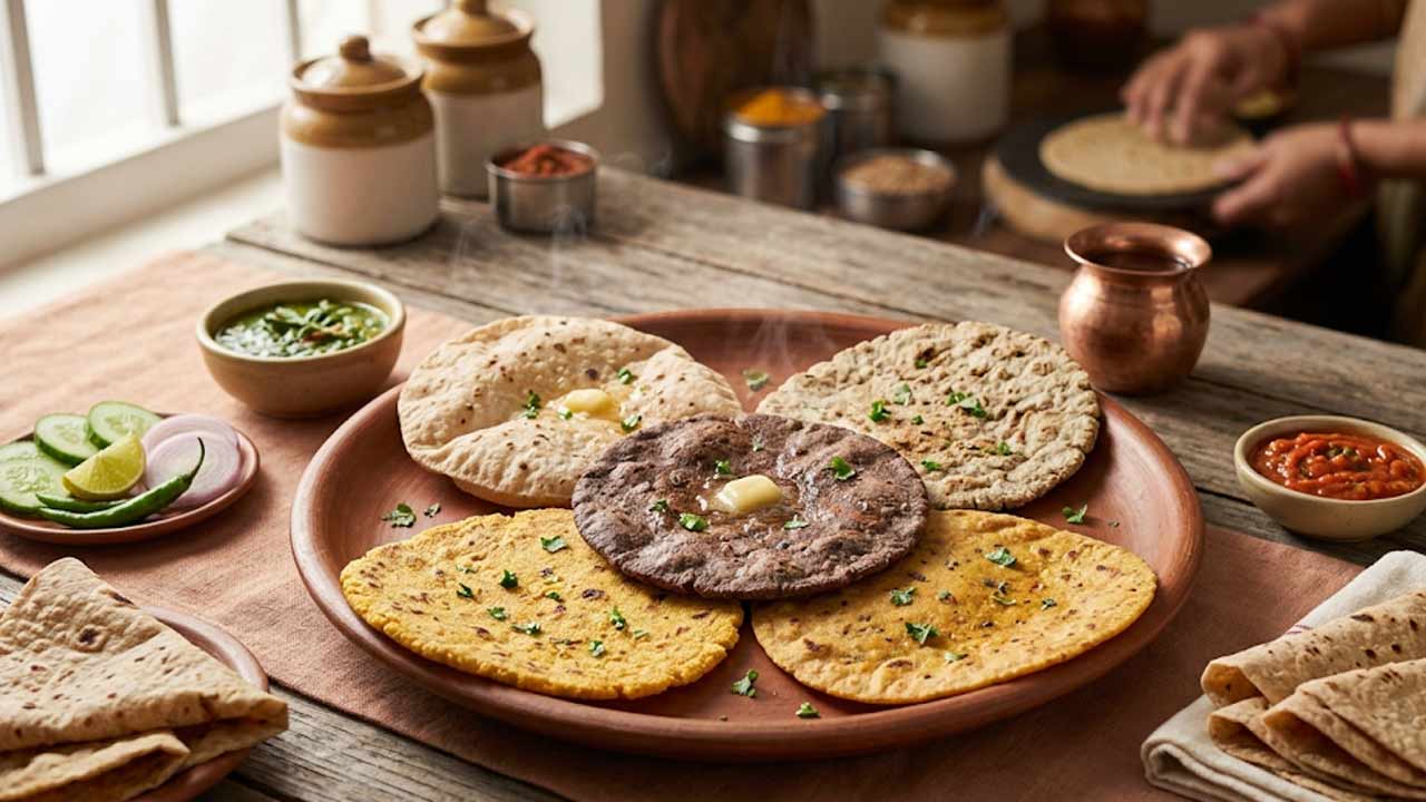 Roti Calories: గోధుమ నుంచి రాగి వరకు.. ఆరోగ్యానికి ఏ రొట్టె బెస్ట్..? ఏ రొట్టెలో ఎన్ని కేలరీలు..?