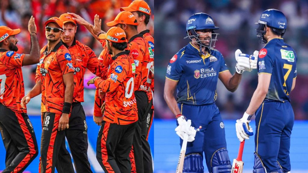 SRH vs GT IPL playoff race 2026