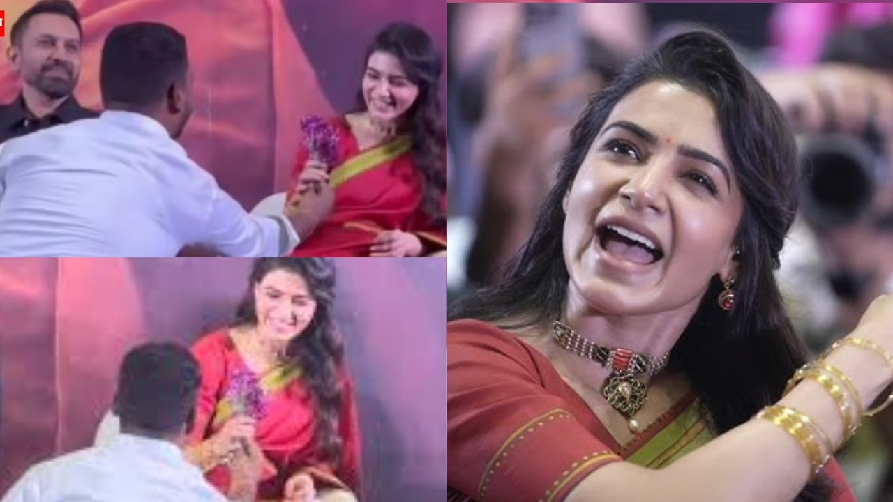 Maa Inti Bangaram:స్టేజ్‌పైనే సమంతకు ప్రపోజ్ చేసిన అభిమాని..