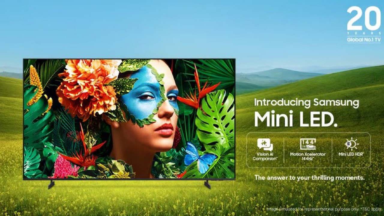 Samsung Mini LED TV: సామ్ సంగ్ మినీ LED టీవీ భారత్ లో విడుదల.. నెక్ట్స్ జెన్ AI ఫీచర్లతో ప్రీమియం ఎక్స్‌పీరియన్స్