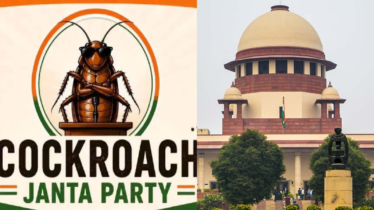 supreme court cockroach janata party petitions cji surya kant comments