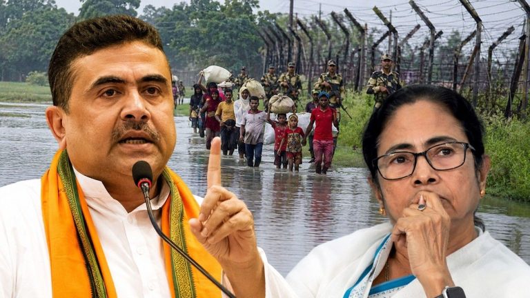 Suvendu Adhikari: బంగ్లాదేశ్‌ గుండెల్లో వణుకు పుట్టిస్తోన్న బెంగాల్‌ సీఎం.. అక్రమ వలసదారుల తాట తీస్తున్నాడుగా!
