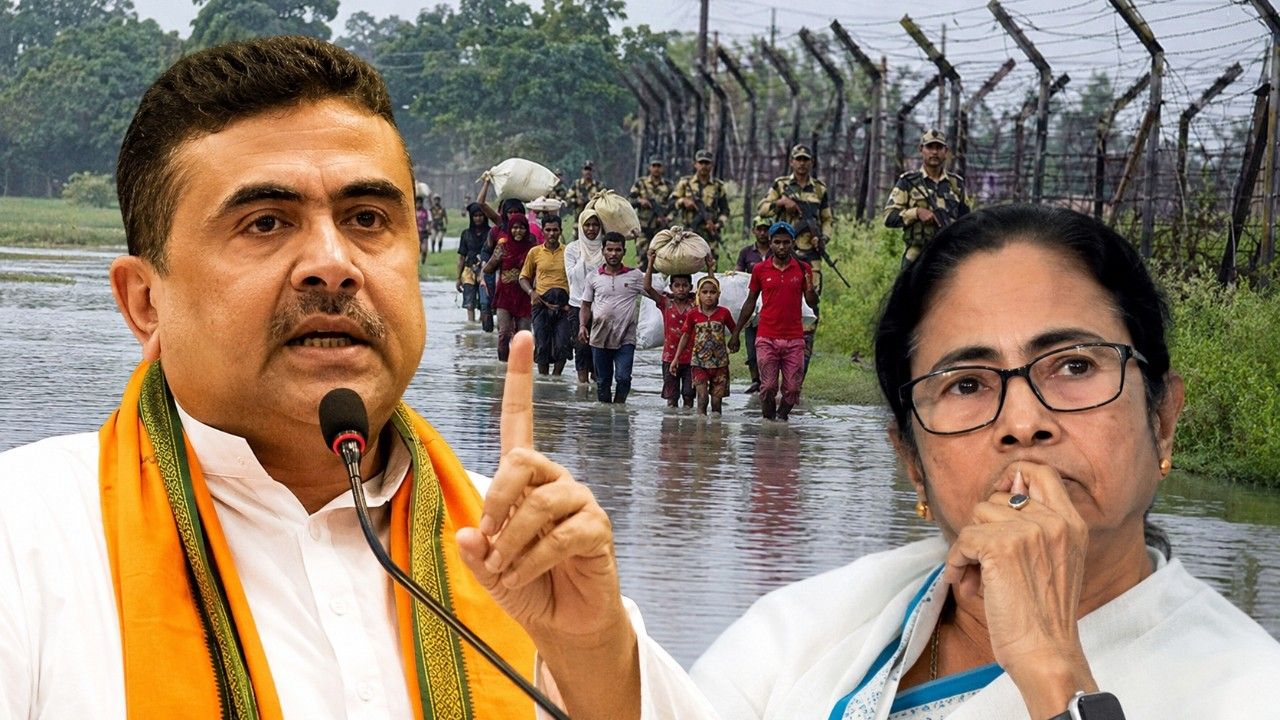 Suvendu Adhikari: బంగ్లాదేశ్‌ గుండెల్లో వణుకు పుట్టిస్తోన్న బెంగాల్‌ సీఎం.. అక్రమ వలసదారుల తాట తీస్తున్నాడుగా!