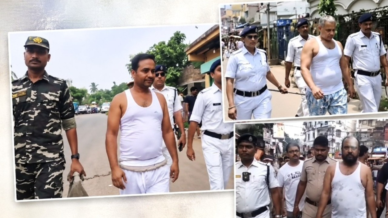 Bengal Police: మమతా గూండాల బట్టలూడదీసి..! పశ్చిమబెంగాల్‌లో రౌడీల భరతం పడుతున్న సువెందు అధికారి