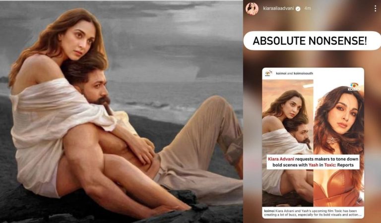 KiaraAdvani : ‘టాక్సిక్’లో రొమాంటిక్ సీన్స్ పై కియారా కామెంట్స్..