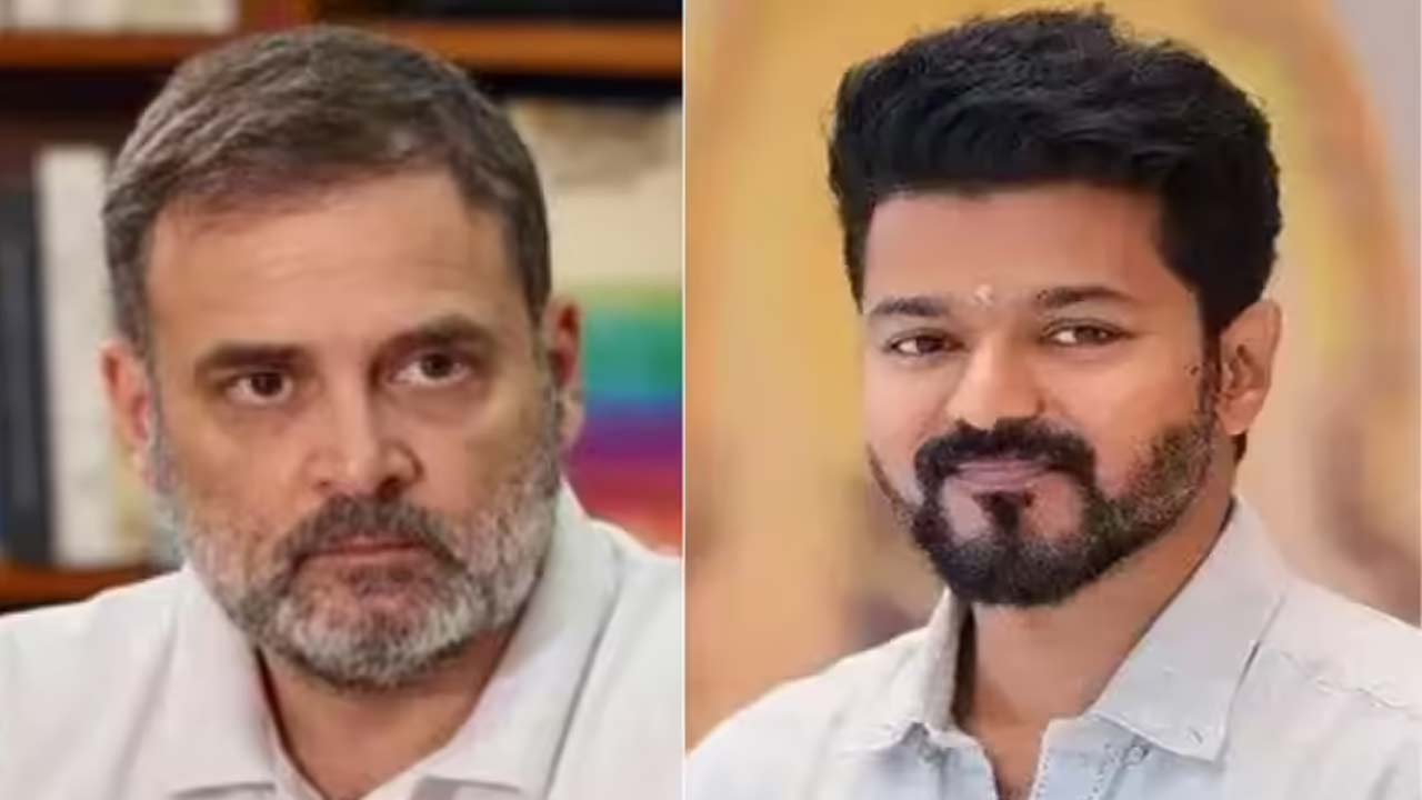 TVK Vijay-Rahul Gandhi: విజయ్‌కు రాహుల్‌గాంధీ ఫోన్.. ఏం సంభాషించారంటే..!