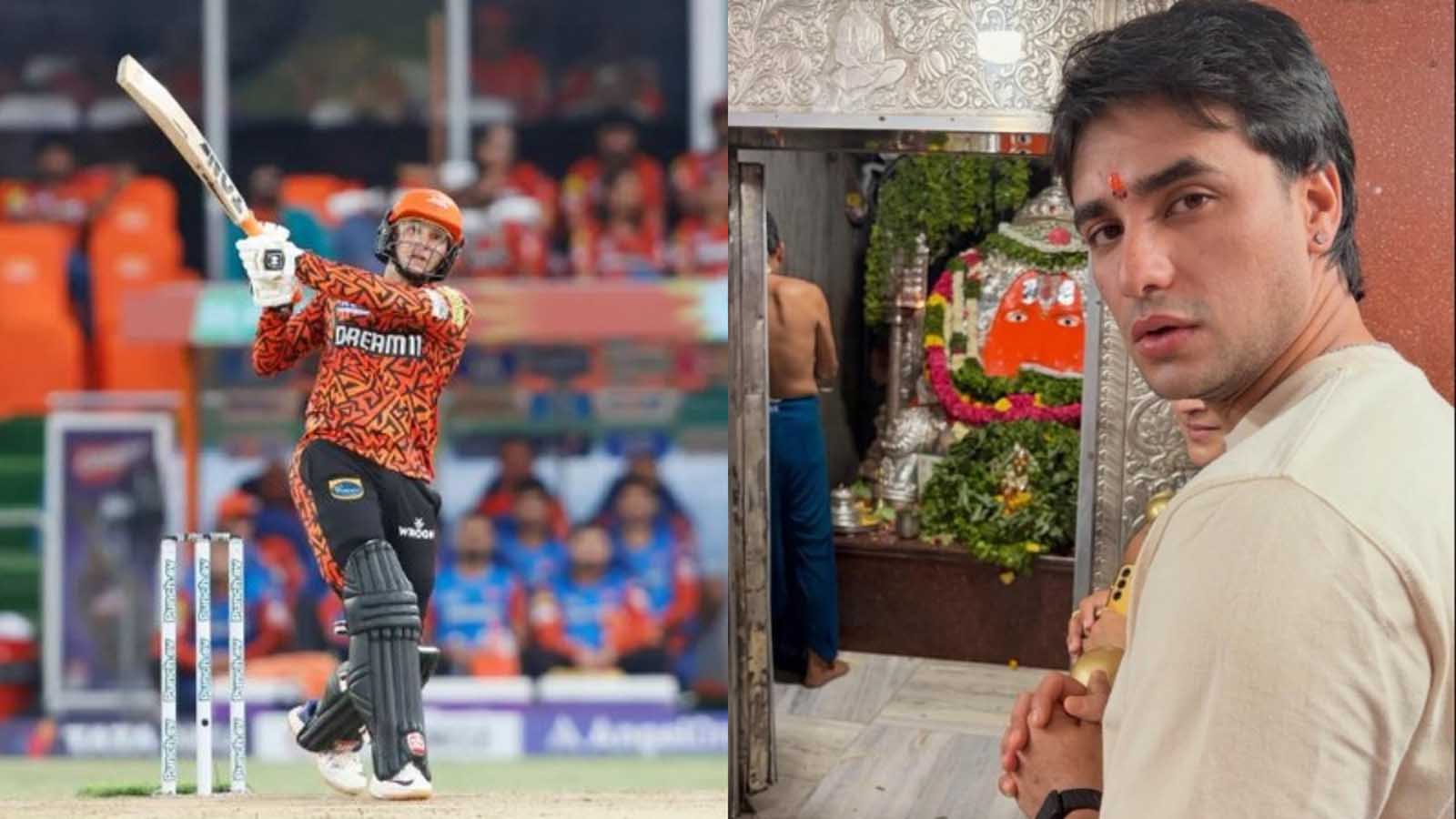 Abhishek Sharma: హనుమాన్ ఆలయంలో కాటేరమ్మ కొడుకు.. రేపు దబిడిదిబిడే..