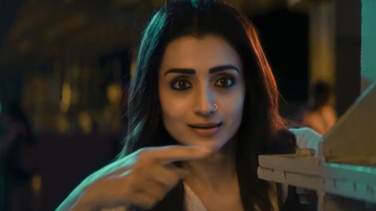 trisha karuppu movie promotions controversy lawyer role video viral