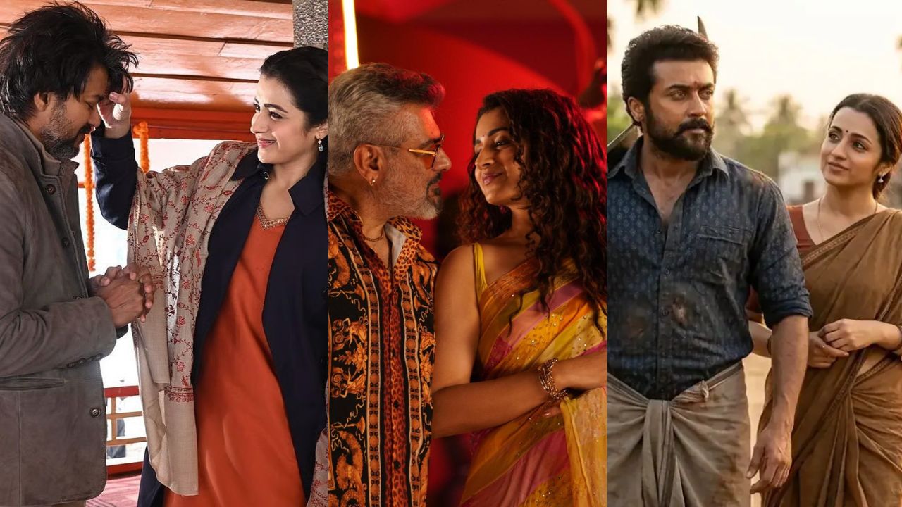 Trisha: విజయ్, అజిత్, సూర్య.. ముగ్గురు స్టార్ హీరోల కెరీర్ బెస్ట్ హిట్స్‌ ఇచ్చిన ఒకే హీరోయిన్..!