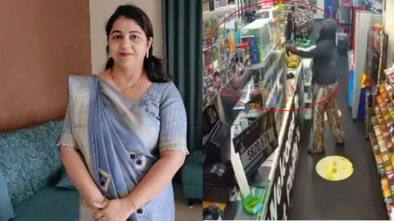indian woman shot dead virginia store us cctv video meghna patel