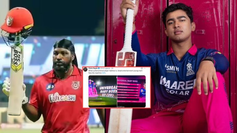 Vaibhav Suryavanshi: బేబీ బాస్⁮ను మెచ్చిన యూనివర్సల్ బాస్.! సిక్సర్ల మెషిన్ అంటూ..